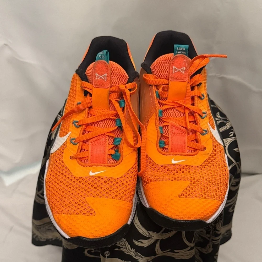 Nike Men's Vibrant Orange Athletic Shoes